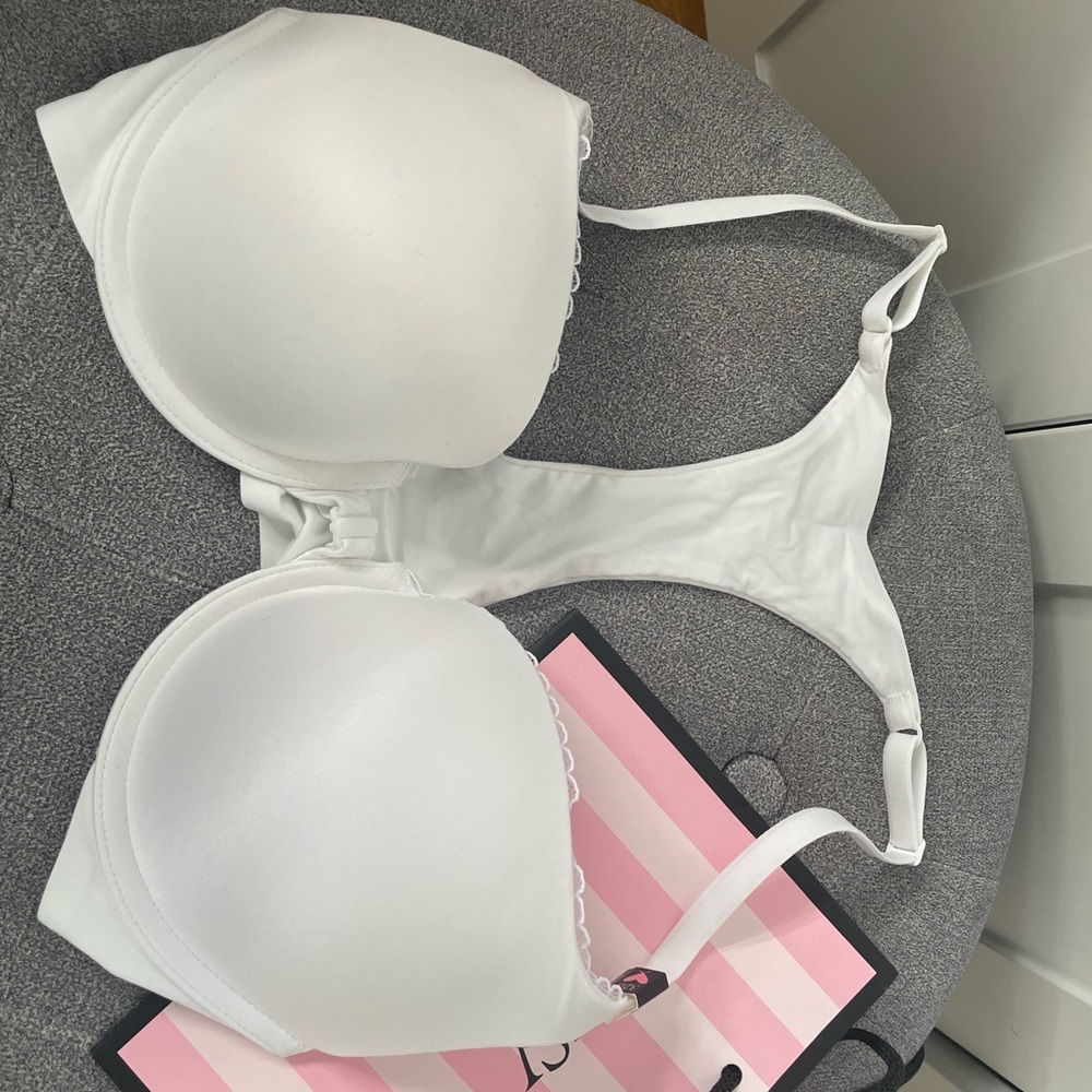 White Push-Up Bra